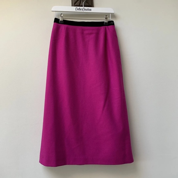 windsmoor Dresses & Skirts - Vintage 90s wool blend pink pencil skirt w26”